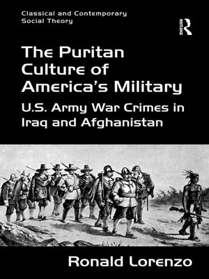cover image of The Puritan Culture of America's Military